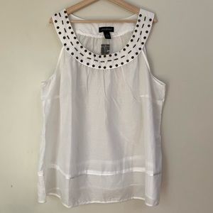 NWT Lane Bryant sleeveless sequin top